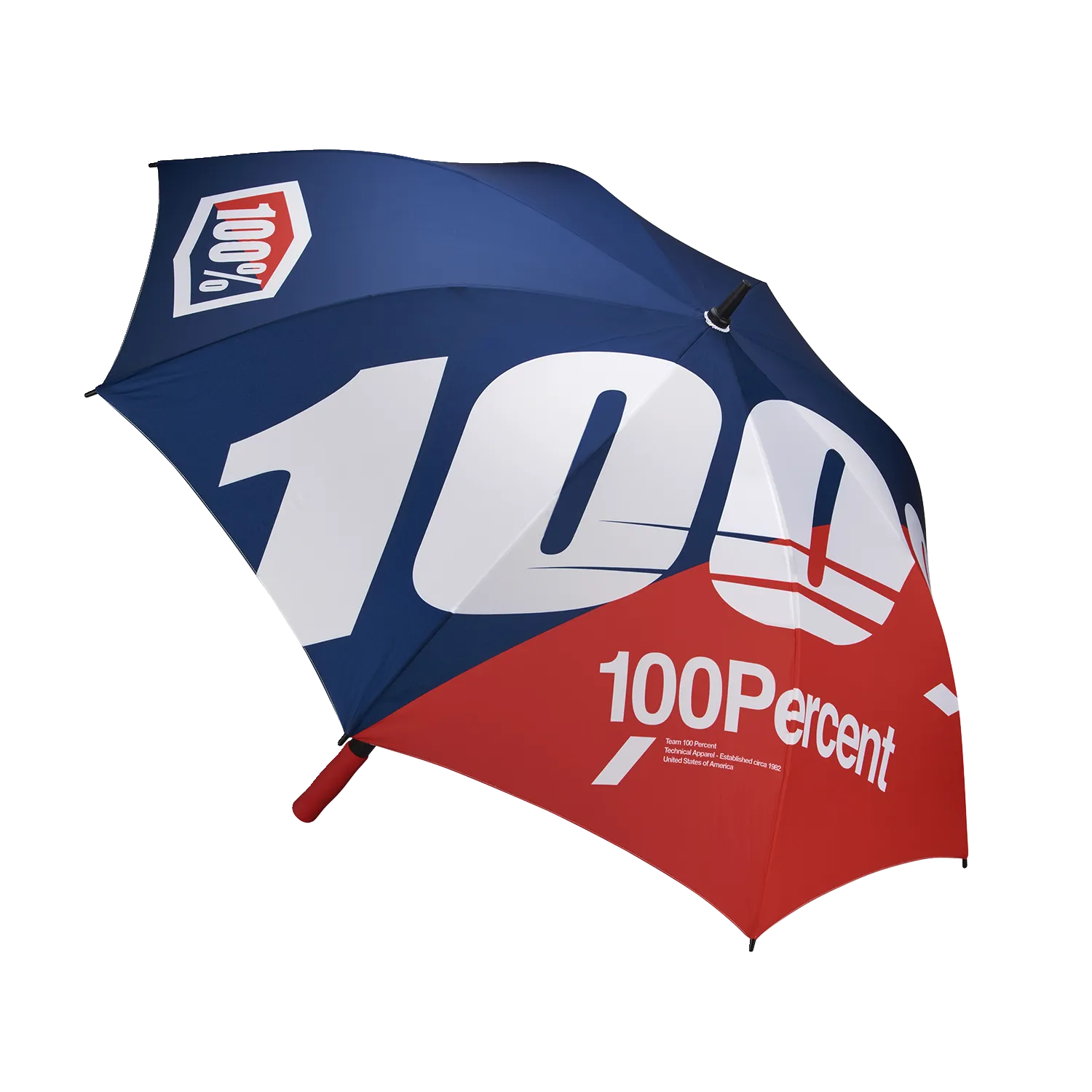 100% Umbrella - Blue/Red - One Size 29006-00000