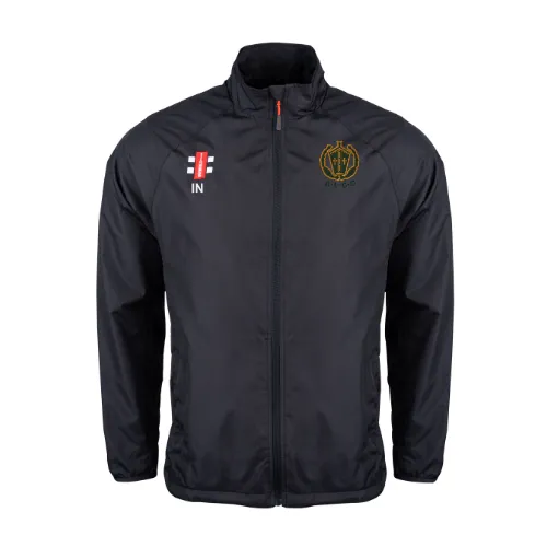 Abbots Langley CC  Child's Black Velocity Rain Jacket-Junior (Initials)