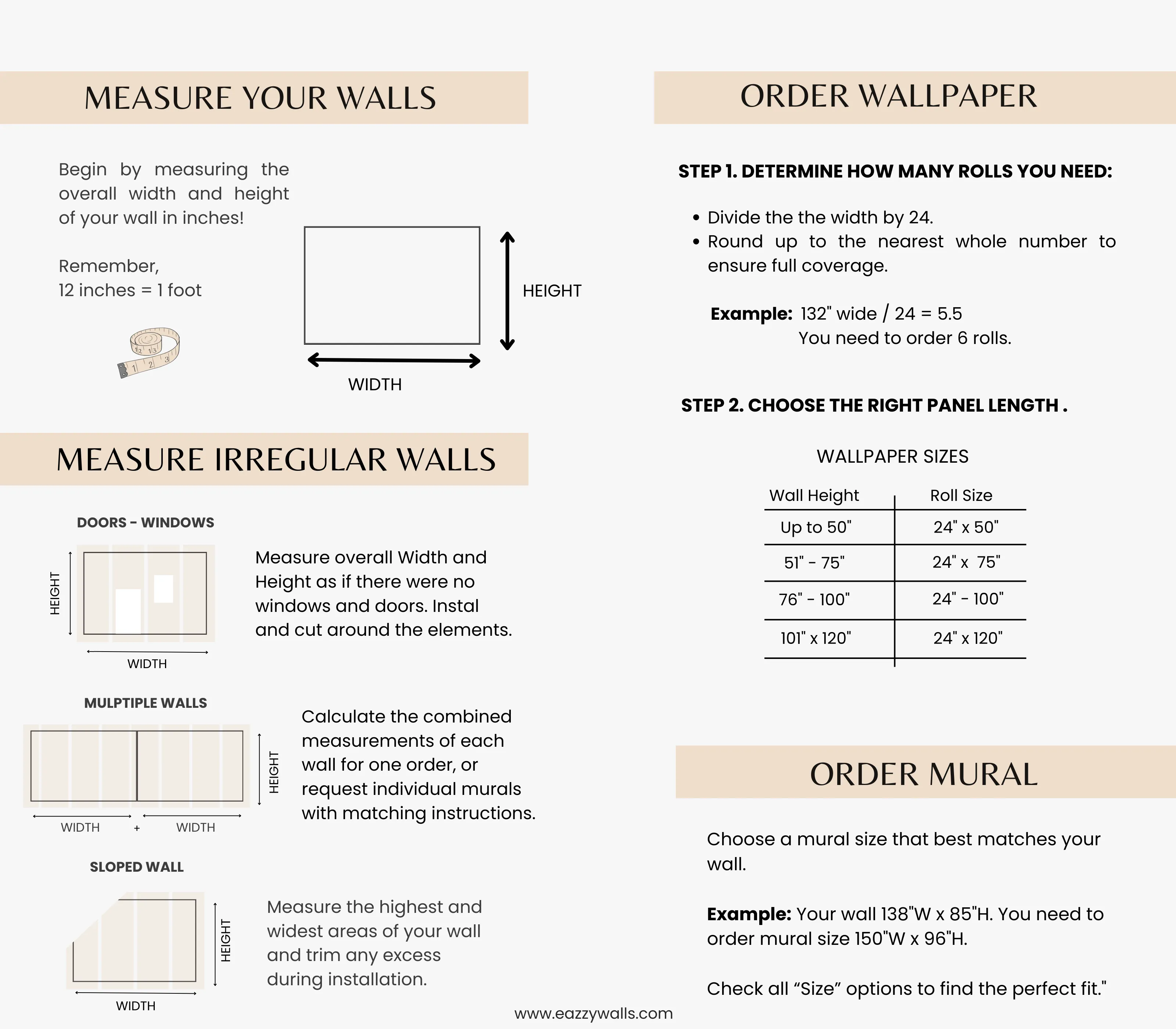 Eucalyptus Wallpaper - Removable Wallpaper - Self Adhesive WallPaper