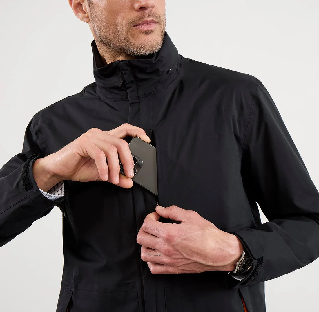 Faroe Rain Jacket - Black Coal