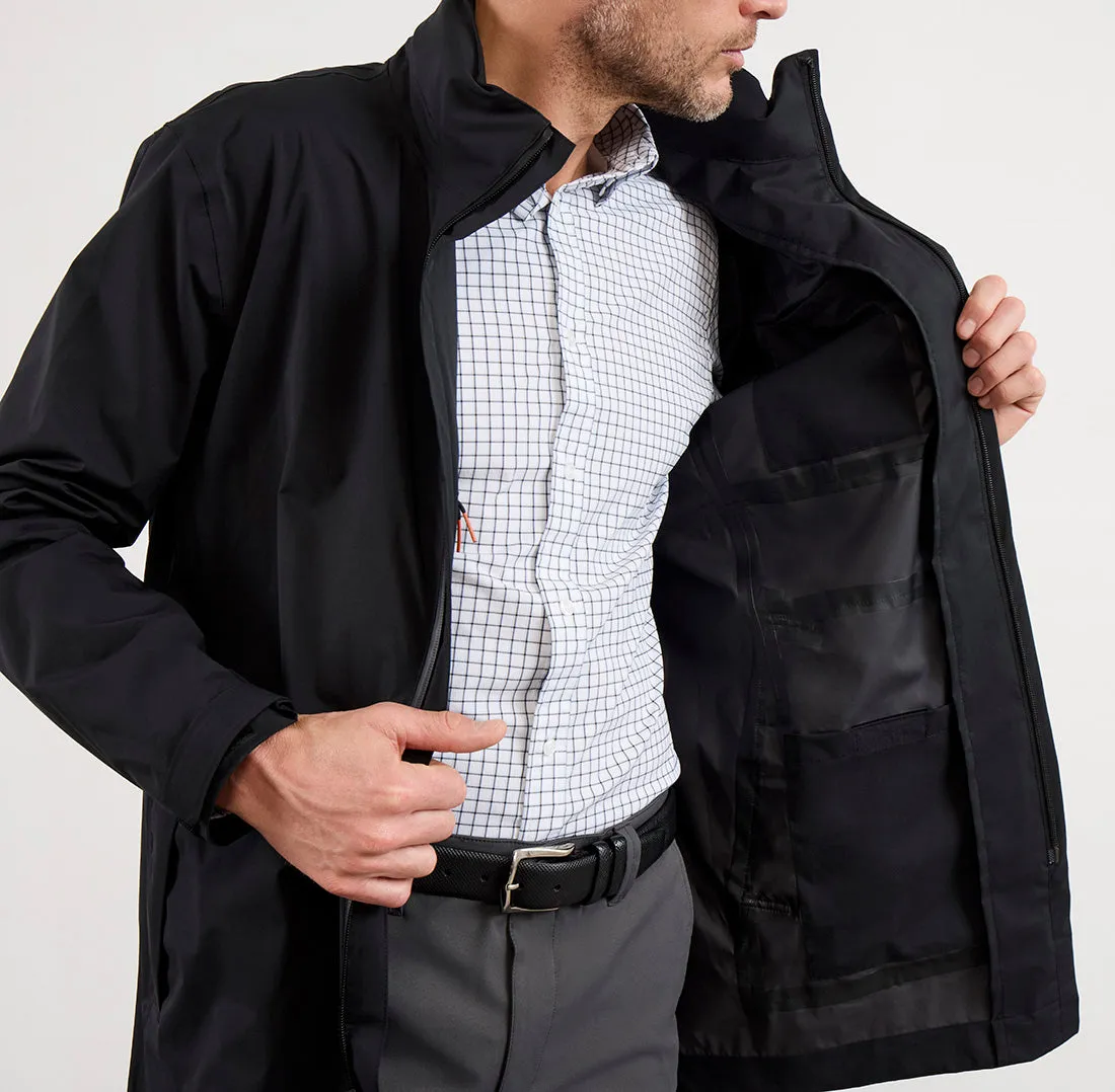 Faroe Rain Jacket - Black Coal