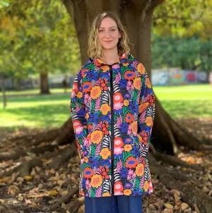 Flower Collage - Monster Threads Raincoat