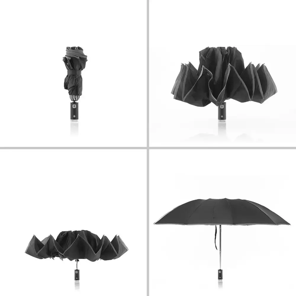Folding Inverted Umbrella with Led Folbrella Innovagoods