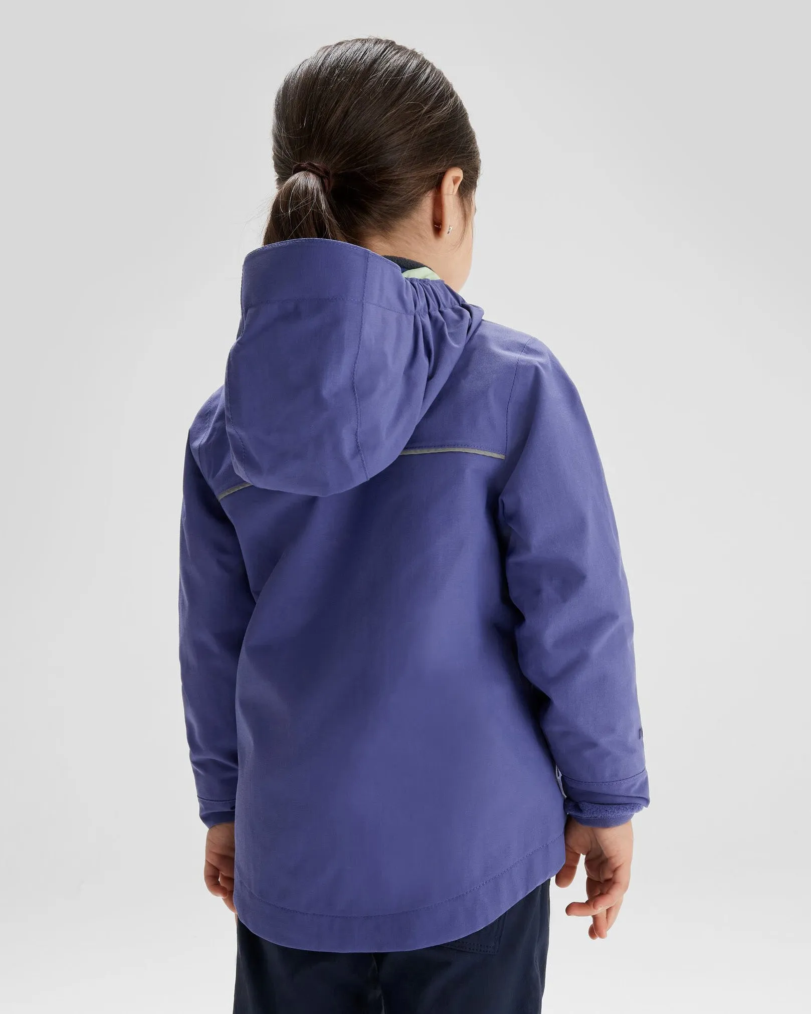 Kids' Andulo 2-layer Rain Jacket - Horizon Line
