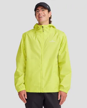 Pocket-it 2L Men's Rain Jacket v4 - Bright Moss