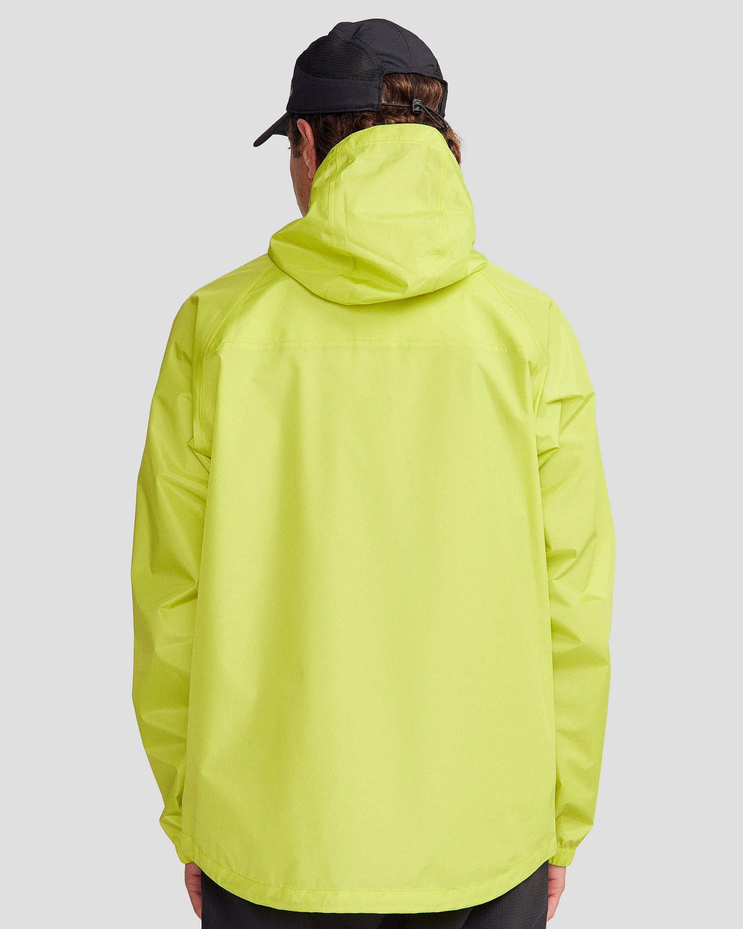 Pocket-it 2L Men's Rain Jacket v4 - Bright Moss