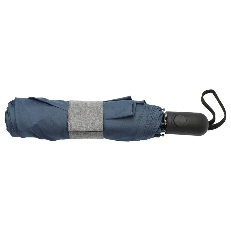 SEI 42"  Recycled Folding Auto Open Umbrella - NAVY