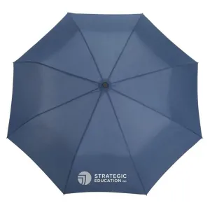 SEI 42"  Recycled Folding Auto Open Umbrella - NAVY