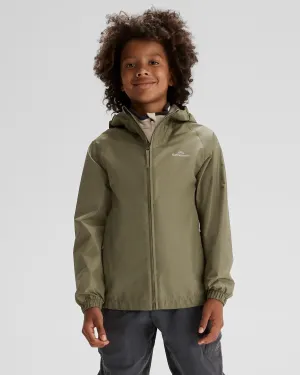 Youth Pocket-it 2-layer Rain Jacket - Beech